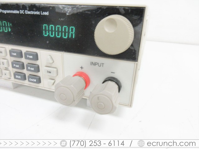 BK PRECISION 8500 PROGRAMMABLE DC ELECTRONIC LOAD 120V 30A 300W - NO ...